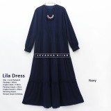 GAi-004 Lila Dress - Gamis Polos Ceruti Babydoll